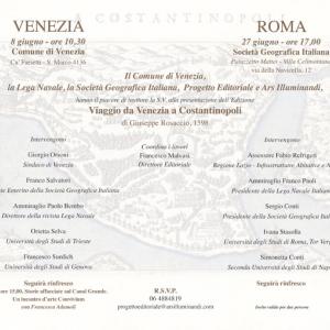 Viaggio da Venezia a Costantinopoli