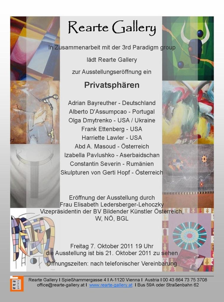 Privatsphären - Private Spheres Privatsphären - Private Spheres