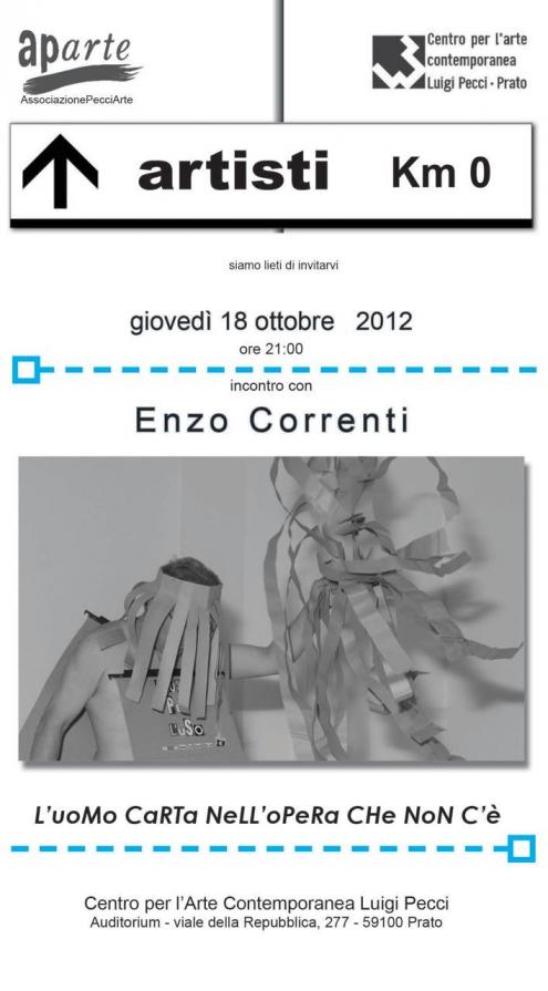Artisti a Km 0 - ENZO CORRENTI Artisti a Km 0 - ENZO CORRENTI