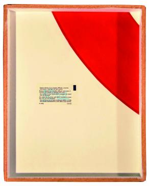 Particolare dell'installazione "Ogni mattina, nell'incertezza e con il sole già alto, scelgo di rina