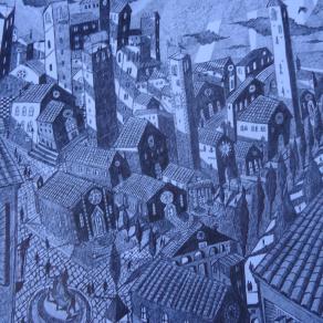 paesaggio a volo d uccello