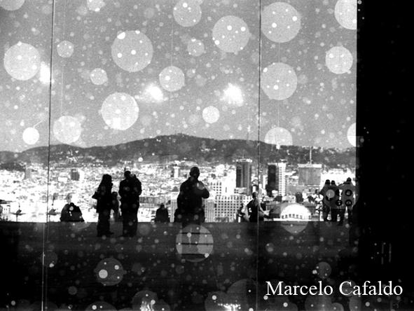 Self portrait with bubbles