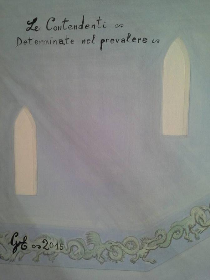 Le Contendenti - Determinate nel prevalere (particolare)