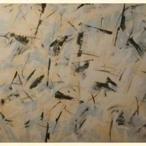 Alla ricerca di pace acrilico su tela 120 x 80