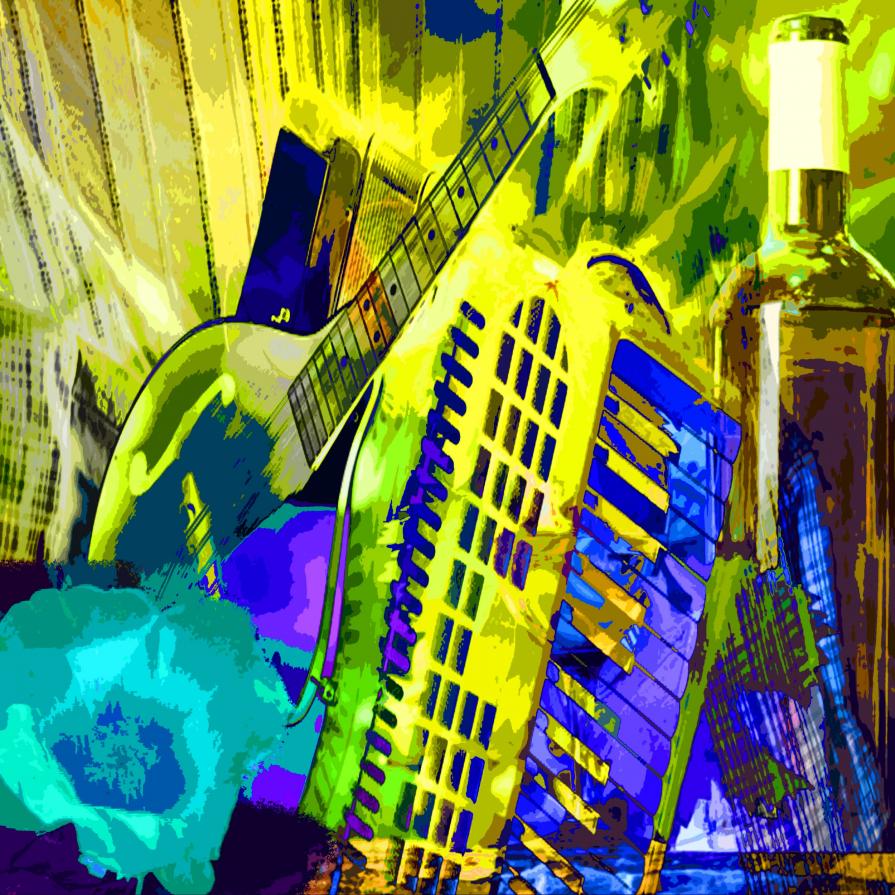 Vino bianco, fiori e vecchie canzoni !!!