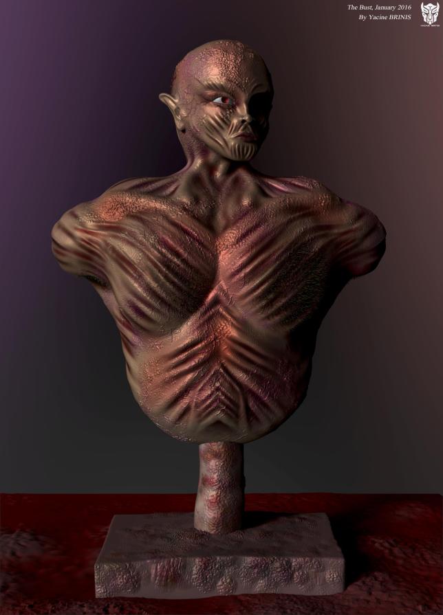 The Bust By Yacine BRINIS 2016 View 02