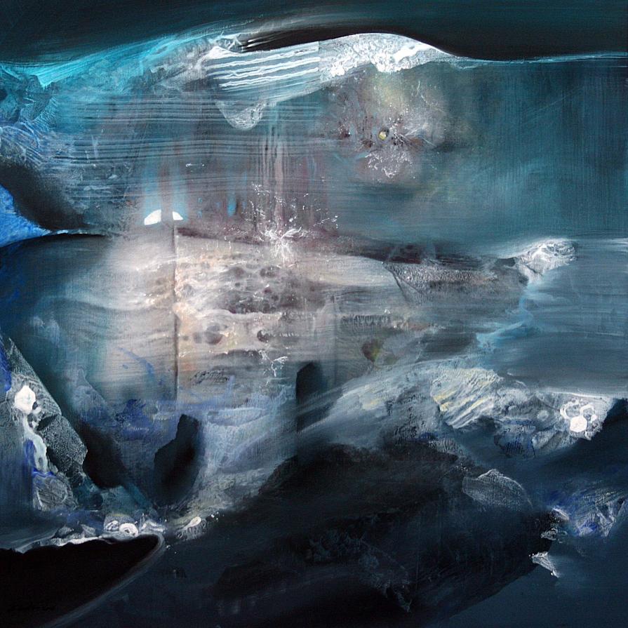 SUBLIME AND FASCINATING MINDSCAPES DREAMSCAPES BY MASTER OVIDIU KLOSKA LARGE READY TO HANG I'M JUST A DROP OF WATER WHICH TELLS STORIES