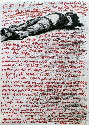 Bozzetto per un'Opera per Pasolini