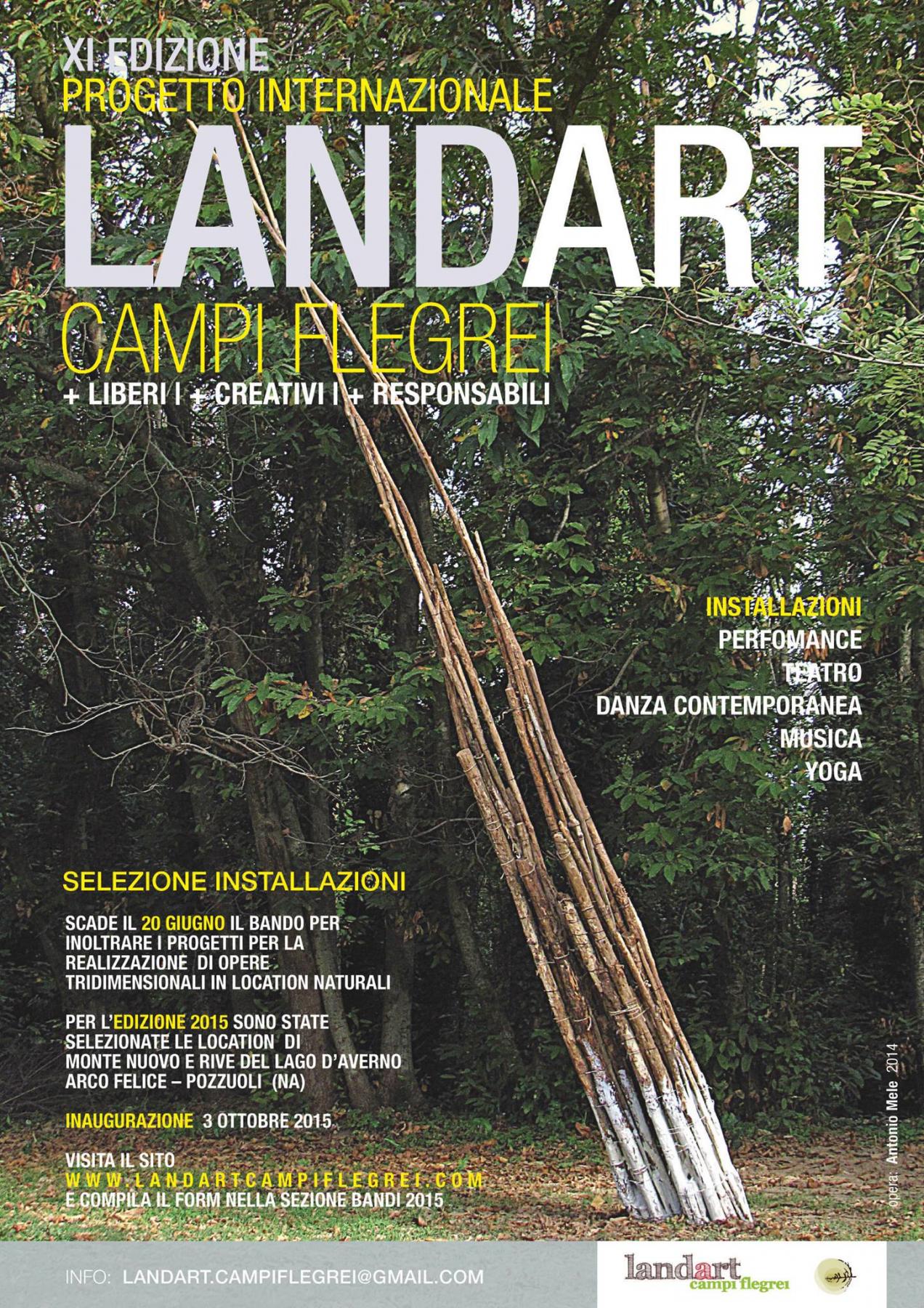International Review Land Art Campi Flegrei 2015.