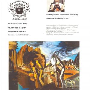 "RED AND BLACK" - Paintig exhibition