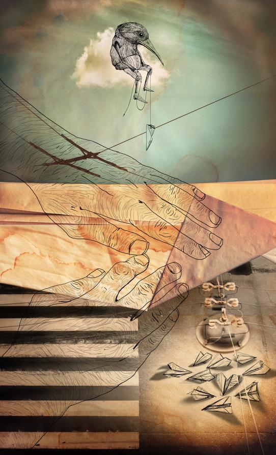 L'omino dell'aereo di carta L'omino dell'aereo di carta