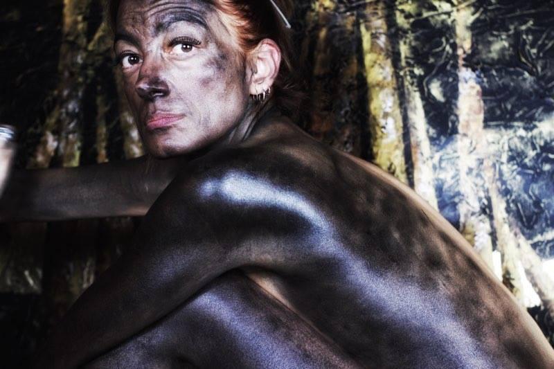 Make up in progress.