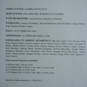 Maristella Angeli, parteciperà a “With Love”, Gubbio(PG)