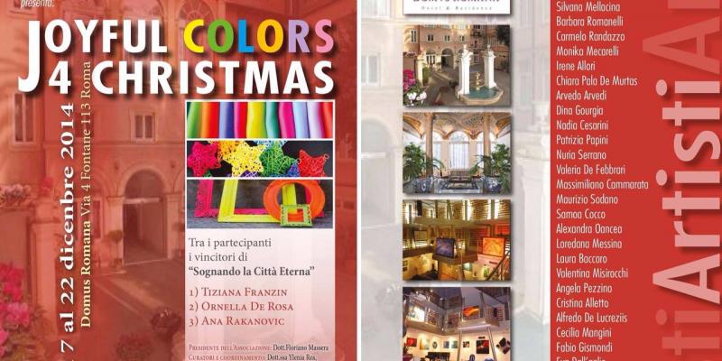 “JOYFUL COLORS 4 CHRISTMAS" - The colors as protagonists and expression of Modern Art.