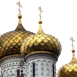 Russia. Faded images