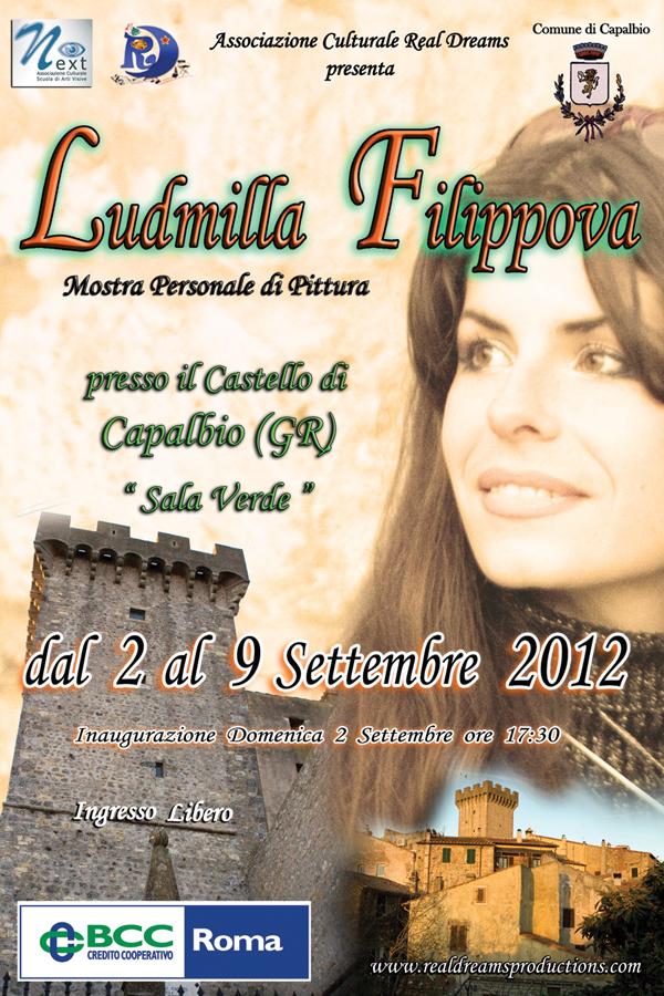 Ludmilla Filippova e Cristiano Cardone in mostra