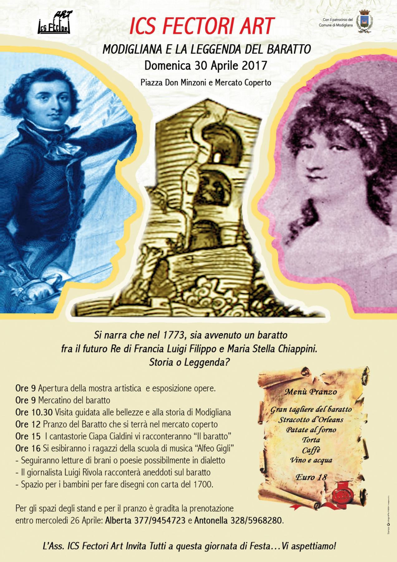 IL BARATTO, A MODIGLIANA UN’INTERA GIORNATA DEDICATA ALL’ANTICA USANZA DEL 1700