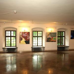 Art exhibition - The Golden Line in Sucha Beskidzka Art Gallery Castle
