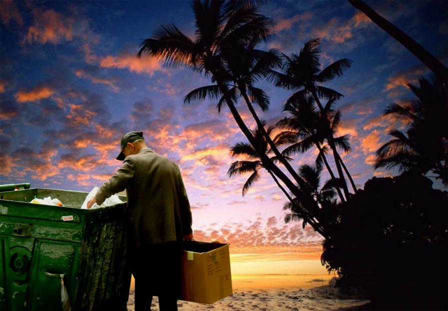 " The Treasure Island " from the series  " Others in Wonderland "