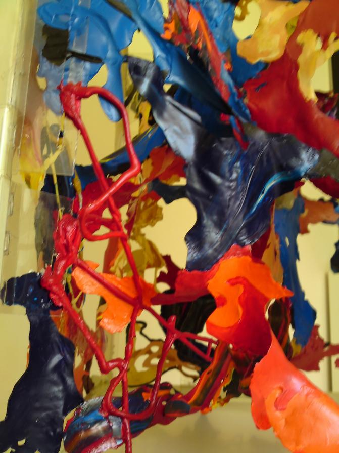 PAINTING WITHOUT SUPPORT three-dimensional 1 ( DETAIL ) 