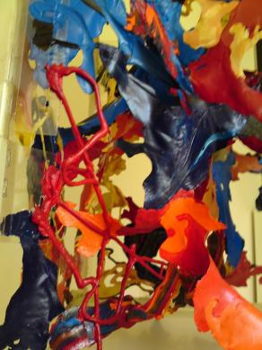 PAINTING WITHOUT SUPPORT three-dimensional 1 ( DETAIL ) 