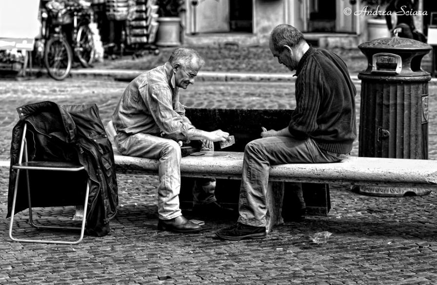 "Giocatori di carte"