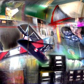 in via D'Azeglio ,a parma ha deciso di fare pulizia,angiolina.