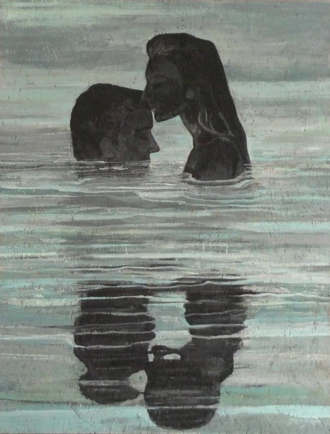 abbraccio in acqua II