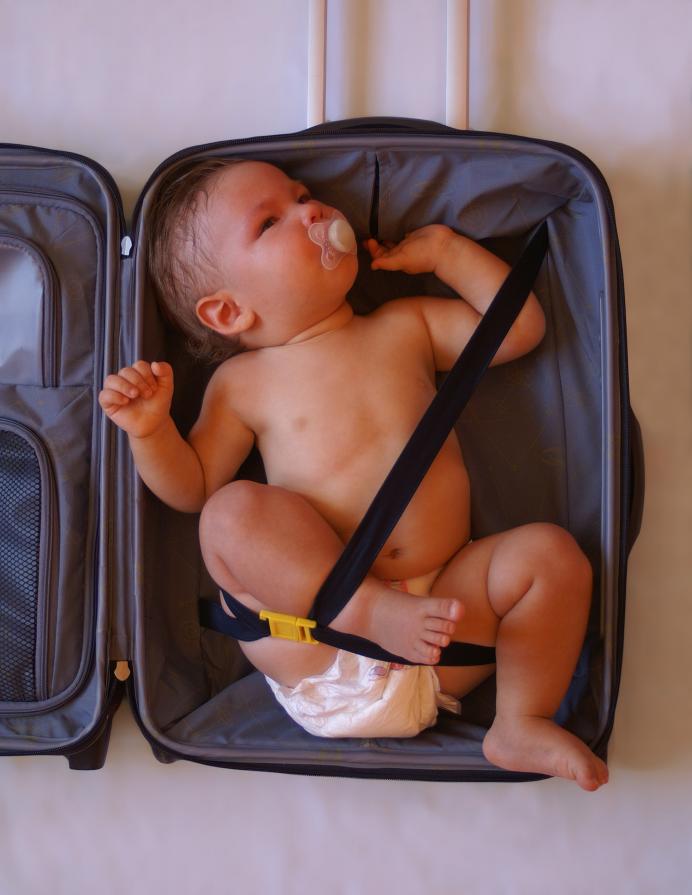 Luggage 2 (dittico, 2 elementi cm. 68x88x1)