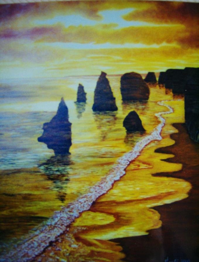 LG 0098 - Tramonto d'Australia