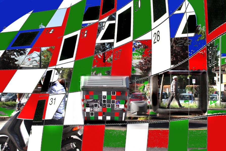 DALLA SERIE ARTE POP ITALIANA, " L'ARTE DEL ABBANDONO"