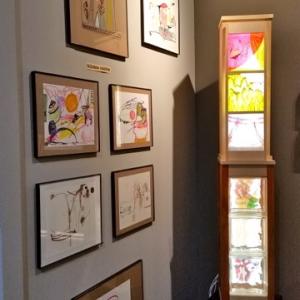 Carla Strozzieri is participating in the group art show "Shimmering" at the Gallery Ava, in Calicoon, NY.