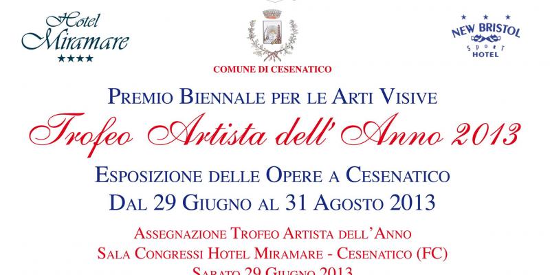 Premio Biennale Trofeo Artista dell'Anno 2013 Premio Biennale Trofeo Artista dell'Anno 2013