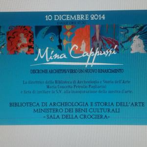 SINCRONIE ARCHETIPE/ MINA CAPPUSSI VERSO UN NUOVO RINASCIMENTO