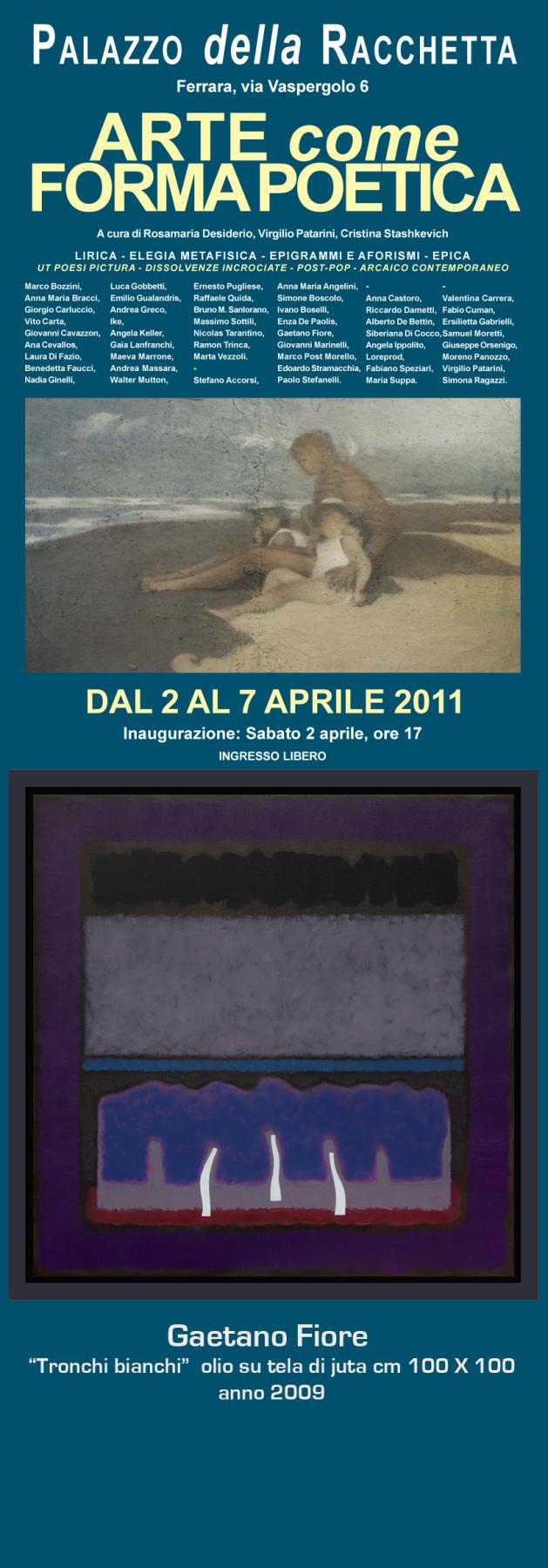 “ARTE come FORMA POETICA”