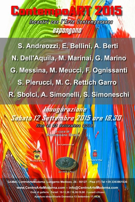 ContempoART 2015 / Incontri con l'Arte contemporanea