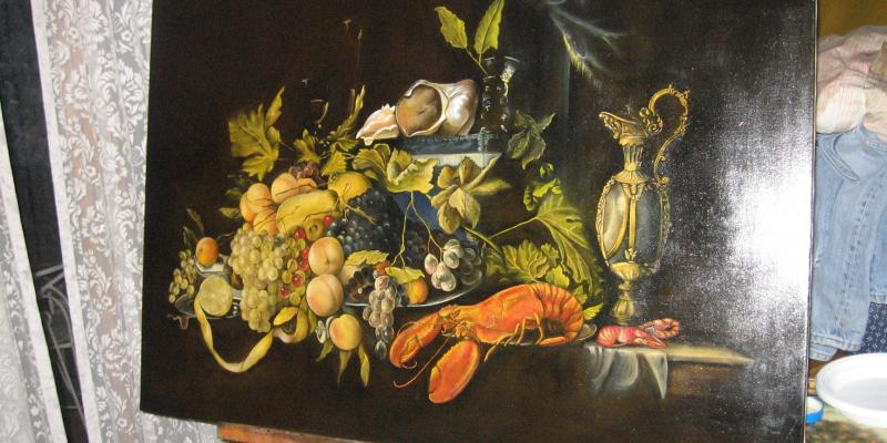 I miei quadri nel film "Madre Aiutami"