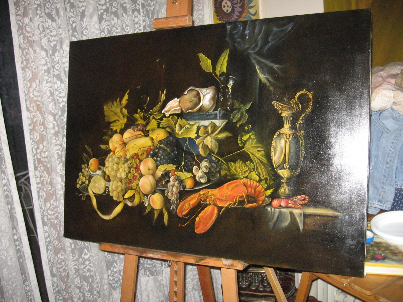 I miei quadri nel film "Madre Aiutami"