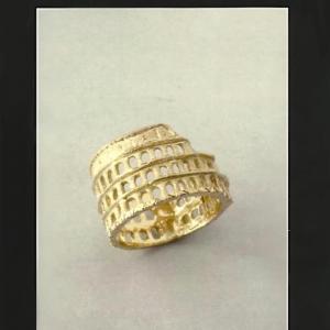 Anello Colosseo Originle Gioiello DI Roma Anello Colosseo Originle Gioiello DI Roma