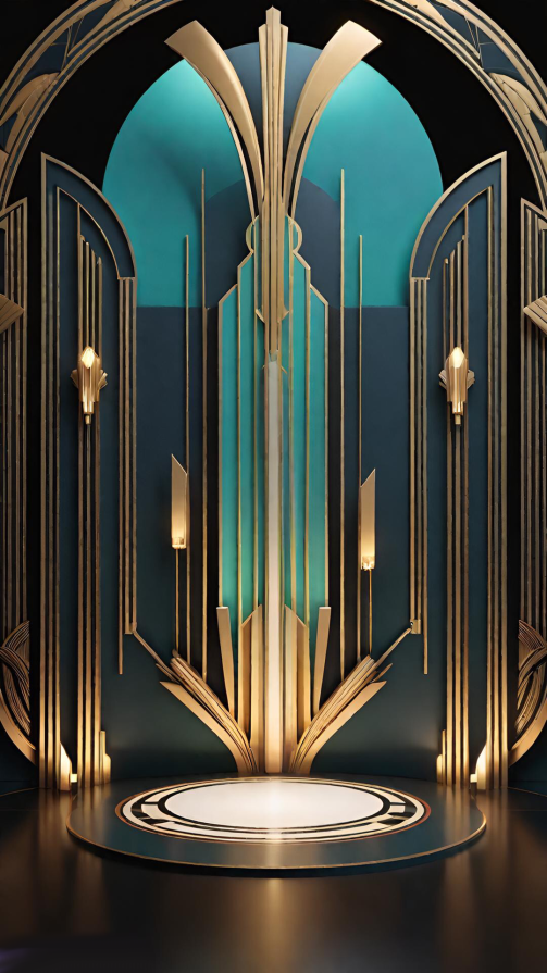 Art Deco Teleportation Station - circa 1932