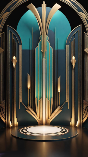 Art Deco Teleportation Station - circa 1932