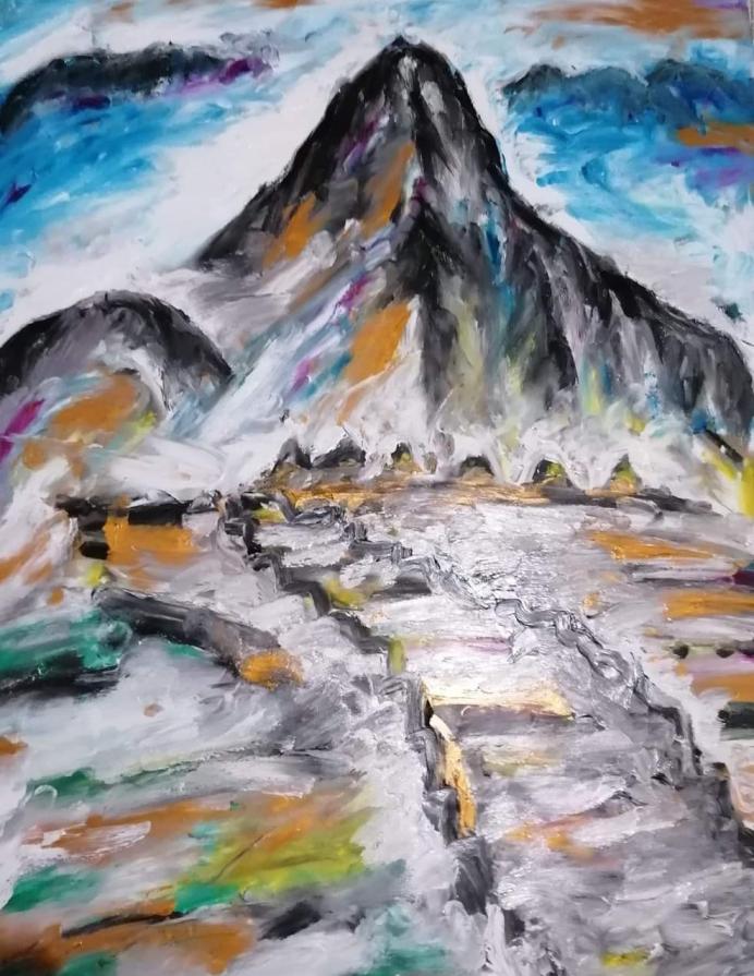 MACHU PICCHU ASTRATTO