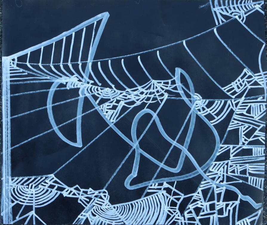 spider-web drawing no5