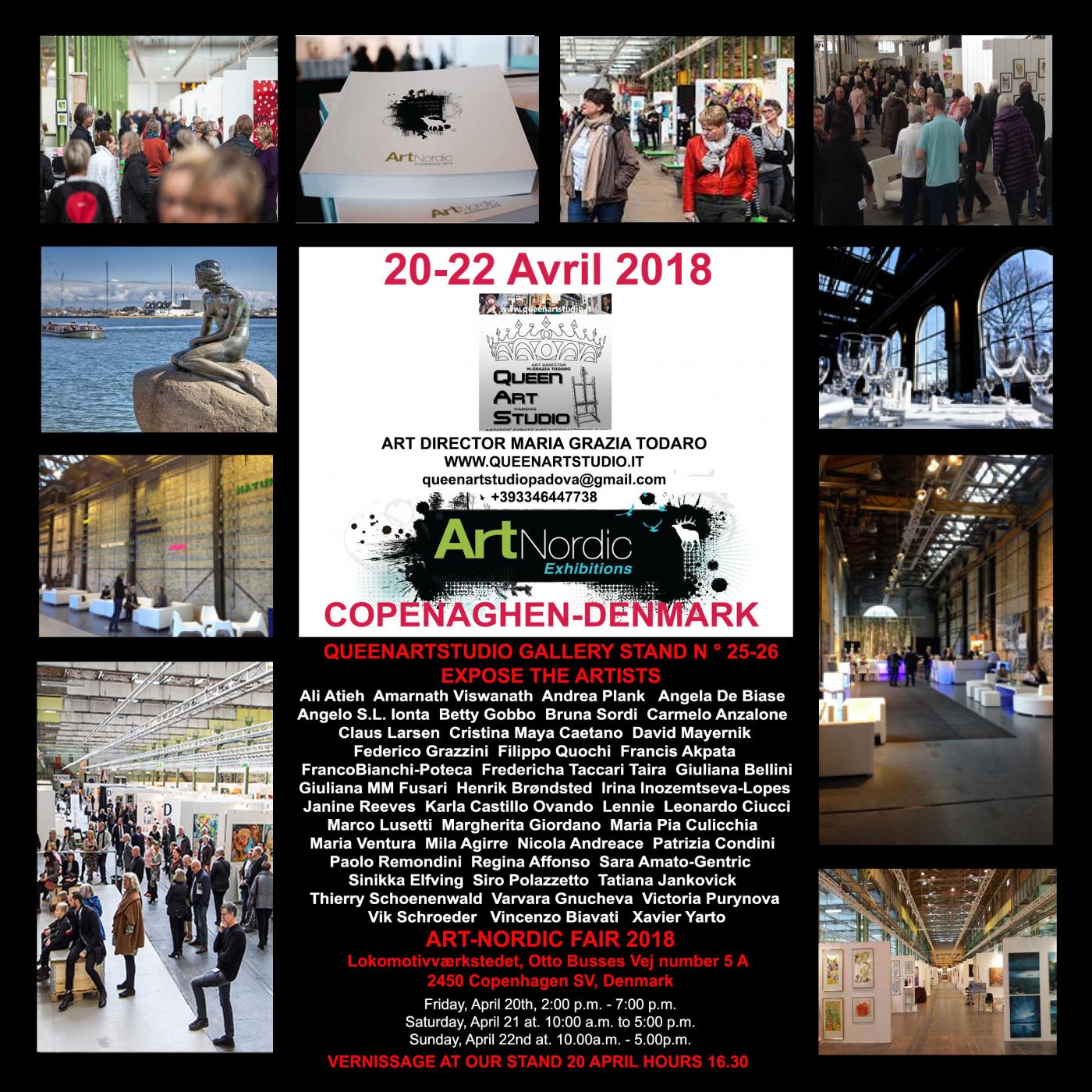 QUEENARTSTUDIO AD ART NORDIC COPENAGHEN APRILE 2018 QUEENARTSTUDIO AD ART NORDIC COPENAGHEN APRILE 2018