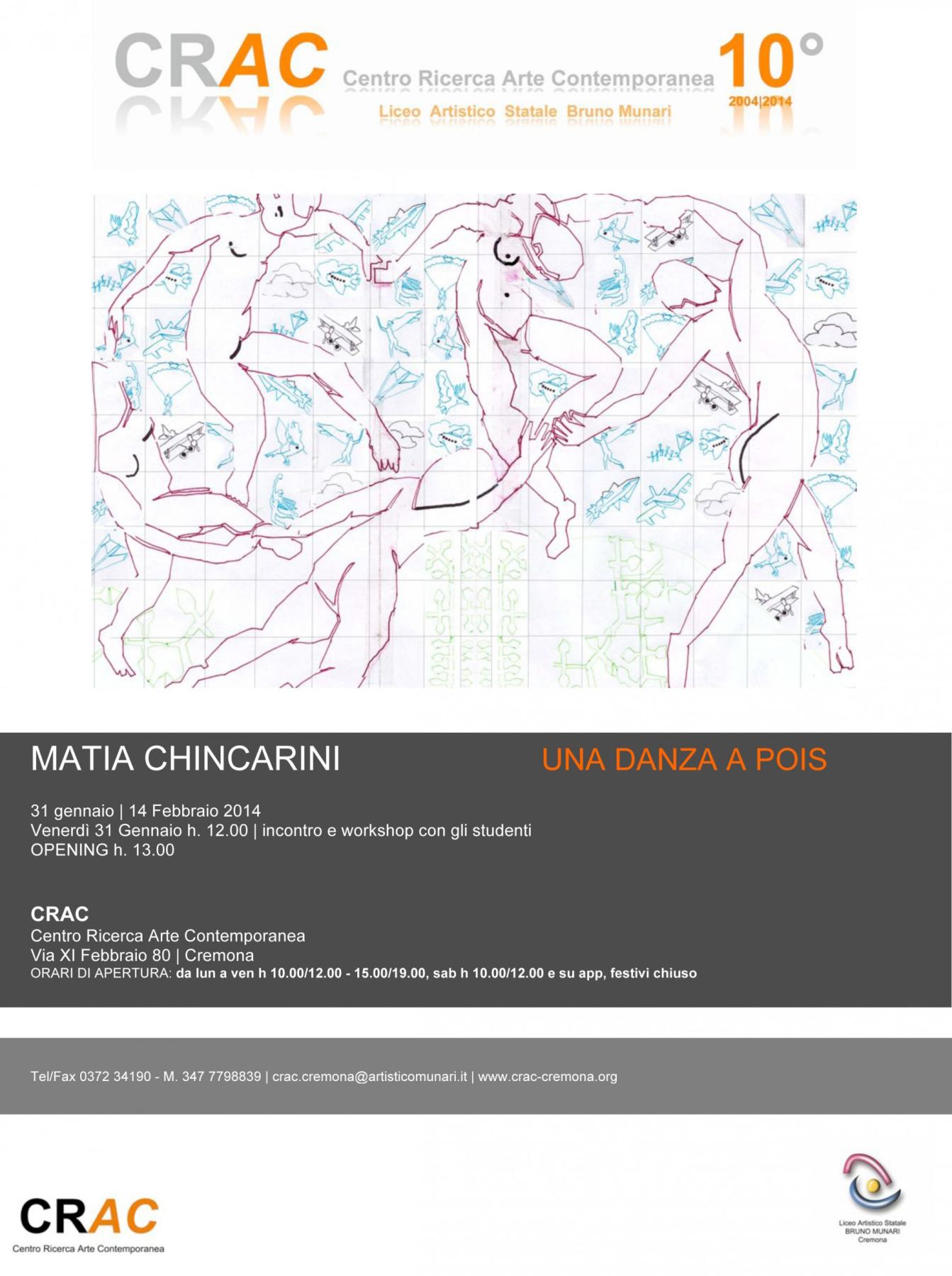 MATIA CHINCARINI  UNA DANZA A POIS 