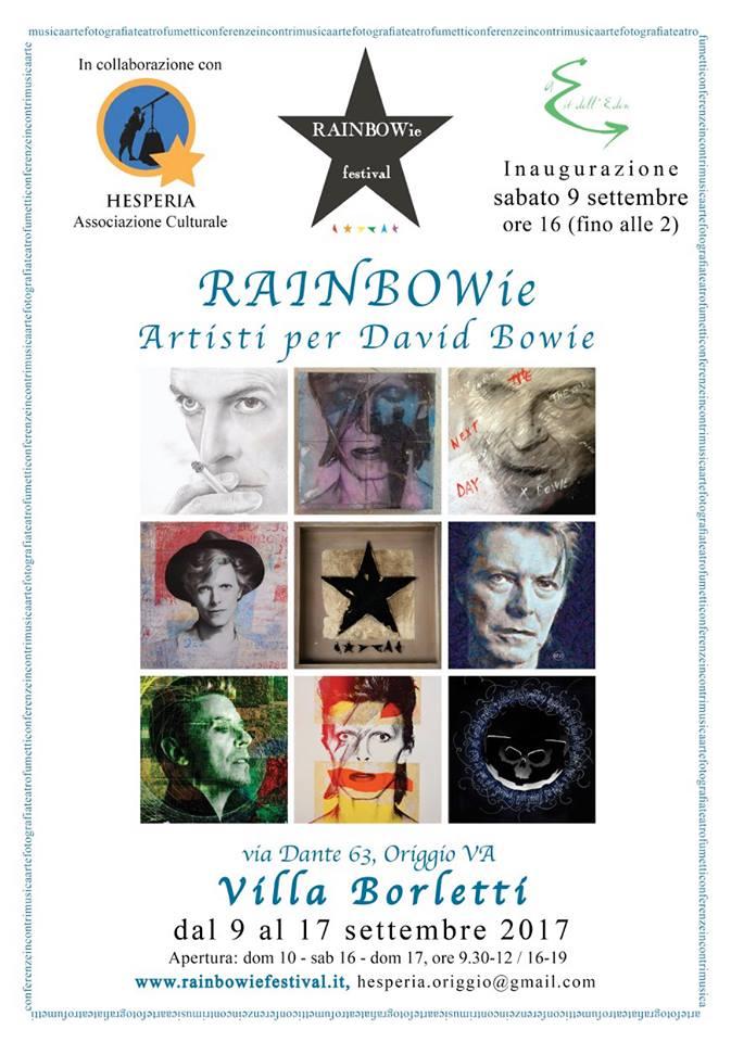Artisti per David Bowie, Villa Borletti, Origgio, Settembre 2017