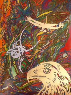 The Silver Spidertime Eating my Golden Eagle life