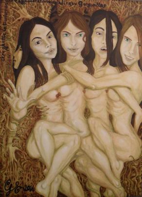 Streghette in trasformazione e agglomerazione driadica - Gorgonillae