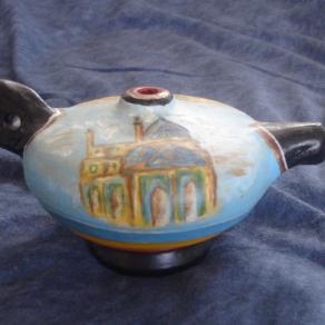 Lampada olio con moresca