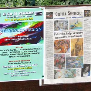 MA QUANTA GENTE C'ERA A WATERCOLOR DESIGN A MODENA 5-24 SETTEMBRE 2015